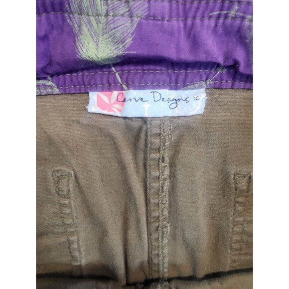 Carve Designs Cargo Skirt Medium Khaki Y2k Short Draw String Waist - Picture 5 of 11